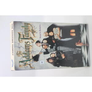 The Addams Family VHS Tape vINTAGE MOVIE WEIRD OS RELATIVE